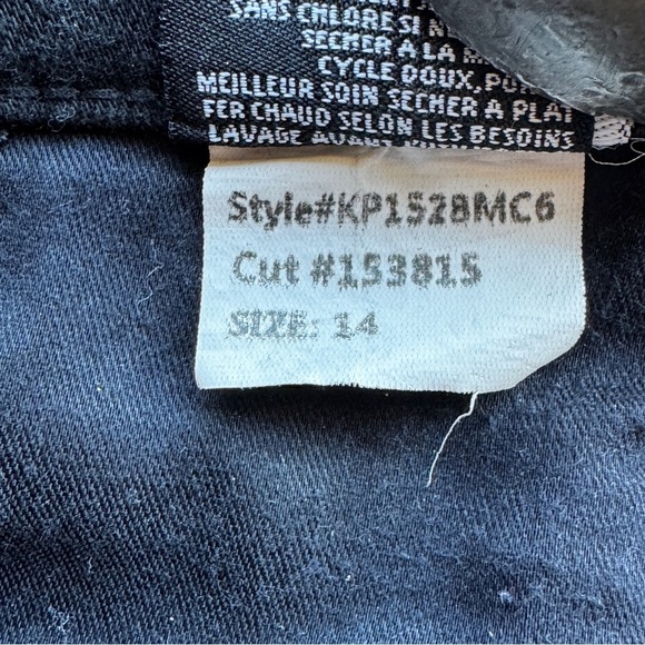 Kut from the Kloth Black Flare Jeans,HIGH RISE, ANA - Picture 7 of 10